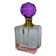 Purple Square Perfume Bottle